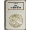 Image 1 : 1934-S $1 AU50 NGC. NGC Census: (230/2808). PCGS P