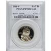 Image 1 : 2001-S $1 Sacagawea PR70 Deep Cameo PCGS. PCGS Pop