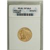 Image 1 : 1909-D $5 --Cleaned--ANACS. MS60 Details. NGC Censu