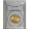 Image 1 : 1899 $10 MS62 PCGS. PCGS Population (3631/1724). N