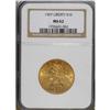 Image 1 : 1907 $10 MS62 NGC. NGC Census: (13420/10102). PCGS
