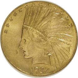 1932 $10 MS63 NGC. NGC Census: (22192/17250). PCGS Pop