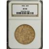 Image 1 : 1852 $20 XF45 NGC. NGC Census: (404/1546). PCGS Po