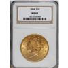 Image 1 : 1894 $20 MS62 NGC. NGC Census: (4082/1207). PCGS P