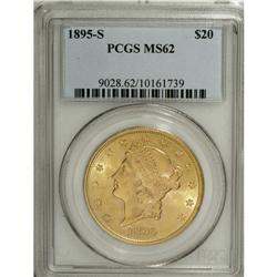 1895-S $20 MS62 PCGS. PCGS Population (1457/724).