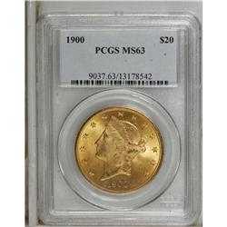 1900 $20 MS63 PCGS. PCGS Population (6598/2462). N