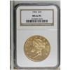 Image 1 : 1904 $20 MS62 Prooflike NGC. NGC Census: (180/160)