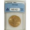 Image 1 : 1910-S $20 MS62 ANACS. NGC Census: (1061/1464). PC