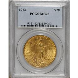 1913 $20 MS62 PCGS. PCGS Population (565/706). NGC