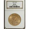 Image 1 : 1923 $20 MS64 NGC. NGC Census: (3642/228). PCGS Po