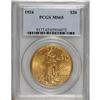 Image 1 : 1924 $20 MS65 PCGS. PCGS Population (25497/6528).