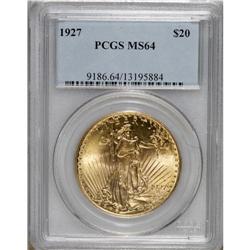 1927 $20 MS64 PCGS. PCGS Population (30821/19921).