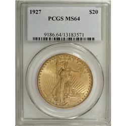 1927 $20 MS64 PCGS. PCGS Population (30821/19921).