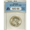 Image 1 : 1935/34 50C Boone MS66 ANACS. NGC Census: (444/78)