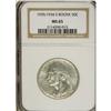 Image 1 : 1935/34-S 50C Boone MS65 NGC. NGC Census: (340/208