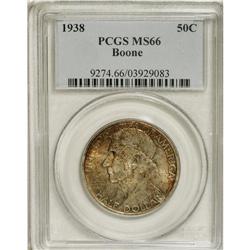 1938 50C Boone MS66 PCGS. PCGS Population (111/14)
