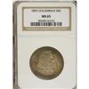 Image 1 : 1893 50C Columbian MS65 NGC. NGC Census: (599/157)