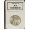 Image 1 : 1918 50C Lincoln MS64 NGC. NGC Census: (3042/2656)