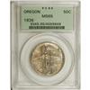 Image 1 : 1936 50C Oregon MS65 PCGS. PCGS Population (768/59