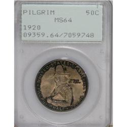 1920 50C Pilgrim MS64 PCGS. PCGS Population (1619/