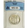 Image 1 : 1934 50C Texas MS65 ANACS. NGC Census: (1470/734).