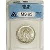 Image 1 : 1934 50C Texas MS65 ANACS. NGC Census: (1470/734).