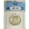 Image 1 : 1935-D 50C Texas MS65 ANACS. NGC Census: (844/1606