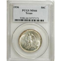 1936 50C Texas MS66 PCGS. PCGS Population (522/109