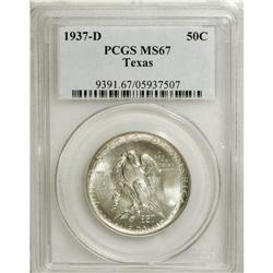 1937-D 50C Texas MS67 PCGS. PCGS Population (94/2)