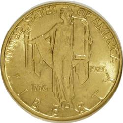 1926 $2 1/2 Sesquicentennial MS63 NGC. NGC Census: (24