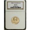 Image 1 : 1988-W G$5 Olympic Gold Five Dollar MS70 NGC. NGC