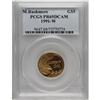 Image 1 : 1991-W G$5 Mount Rushmore Gold Five Dollar PR69 Deep