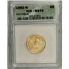 Image 1 : 1992-W G$5 Columbus Gold Five Dollar MS70 ICG. NGC