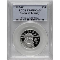 1997-W P$50 Half-Ounce Platinum Eagle PR69 Deep Came