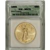 Image 1 : 1999 G$50 One-Ounce Gold Eagle MS70 ICG. NGC Censu