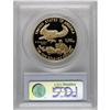 Image 2 : 1999-W G$50 One-Ounce Gold Eagle PR69 Deep Cameo PCG