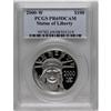Image 1 : 2000-W P$100 One-Ounce Platinum Eagle PR69 Deep Came