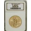 Image 1 : 2001 G$50 One-Ounce Gold Eagle MS69 NGC. NGC Censu