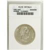 Image 1 : 1883 50C Hawaii Half Dollar--Cleaned--ANACS. AU50 De