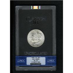 1881-CC $1 GSA HOARD MS63 NGC. NGC Census: (1822/4090)