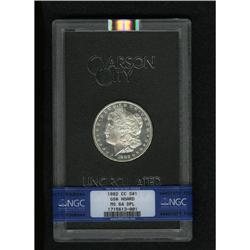 1882-CC $1 GSA HOARD MS64 Deep Mirror Prooflike NGC. N