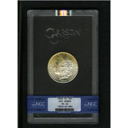 1884-CC $1 MS64 NGC. NGC Census: (10682/7862). PCG