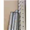 Image 2 : 7 METAL PIPES WITH THREADED ENDS 10 FOOT LONG
