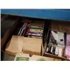 Image 4 : 3 BOXES AND SUITCASE OF DVDS AND CDS