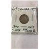 Image 3 : 3 CANADIAN SILVER DIMES 1936 LAST KING GEORGE V, 1937 FIRST KING GEORGE VI, 1953 FIRST QUEEN ELIZABE