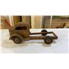 Image 11 : 3 METAL KIDS CONSTRUCTION TOYS - GRADER, TRUCK AND TRACTOR