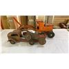 Image 2 : 3 METAL KIDS CONSTRUCTION TOYS - GRADER, TRUCK AND TRACTOR