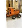 Image 5 : 3 METAL KIDS CONSTRUCTION TOYS - GRADER, TRUCK AND TRACTOR