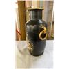 Image 5 : HAND PAINTED VASE 17 INCHES TALL