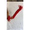 Image 7 : 2 ORIENTAL DECORATIONS – JADE-LIKE AND WOOD